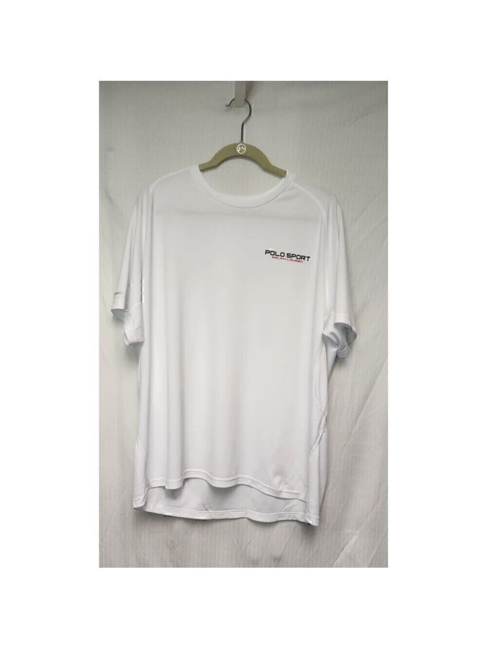 Polo Sport Ralph Lauren Short Sleeve Raglan T-Shirt XXL Color White - Picture 4 of 7